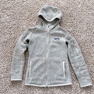 Patagonia XS Better Sweater Fleece Hoody jacket, color Pelican.